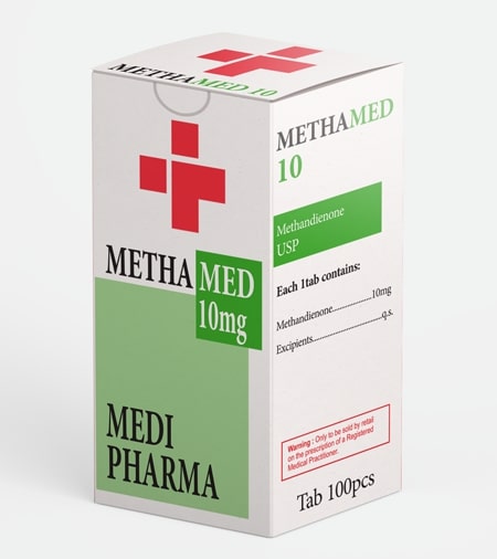 Dianabol Methandienone 10mg 100st Medi Pharma