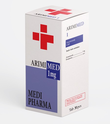 Arimidex Anastrozole 1mg – 30 tabletter | Medi Pharma