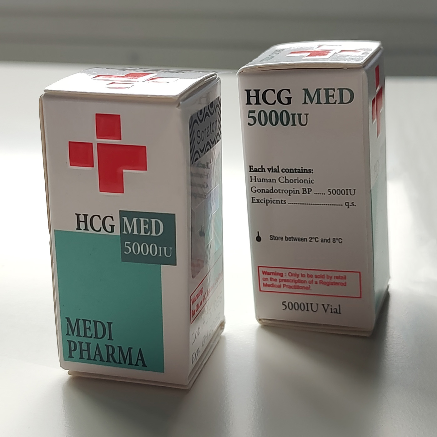 HCG 5000iu – Medi Pharma (Injektionsflaska)