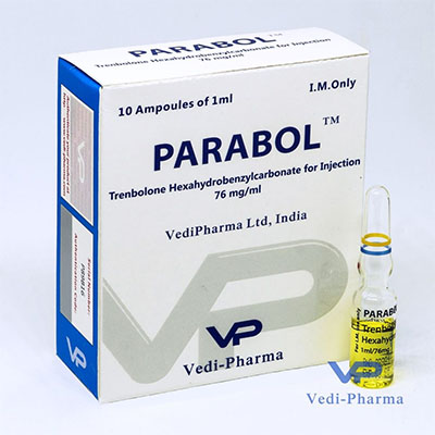 Parabolan Trenbolone Hexahydrobenzylcarbonate 76mg – Vedi Pharma (10ml)